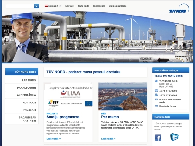 TUV Nord Baltik, SIA